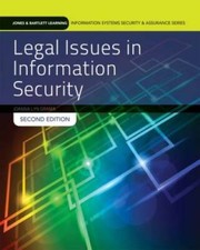 Legal Issues In Information Security (Jones & Bartlett Learning Informati - GOOD picture