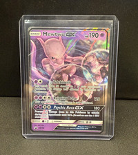 Pokemon TCG Mewtwo GX SM196 SM Promo Holo GX 190 HP Psychic Basic English picture