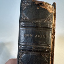 Lord Byron Don Juan & Minor Poems Leather Illustrated J. F. Dove London 1827 picture