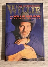 SIGNED Willie Nelson Autobiography 1988 Hardcover 1st Ed. Willie Nelson Book picture