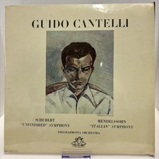 Guido Cantelli SCHUBERT MENDELSSOHN Angel 35524 Factory Sealed Philharmonia 1957 picture