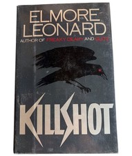 Elmore Leonard Killshot 1989 First Edition 1st Printing HC + Signed Photo picture