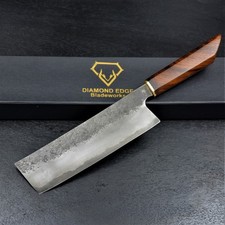 Custom Handmade Japanese Wrought Iron San Mai Chef Knife 52100 steel. Gift picture