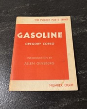 1958 FIRST PRINTING Gasoline Gregory Corso 1st Edition Intro by Allen Ginsberg picture