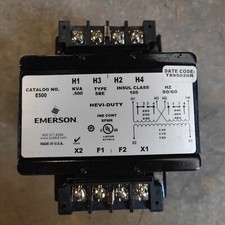Emerson SolaHD E500 SBE Control Transformer, 240/480 VAC / 120VAC 0.5 kVA (BH) picture