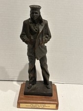 Vintage 1986 Lone Sailor Statue 9.5