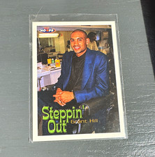 SkyBox 1998-99 NBA Hoops Steppin' Out Grant Hill #165 Detroit Pistons Insert picture
