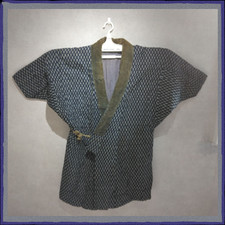 Boro Antique Japanese  Showa Retro, Vintage, Hanten, Work Clothes, BORO, Warm picture