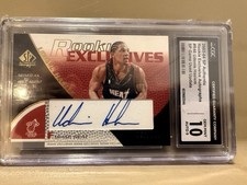 Upper Deck 2003-04 SP Authentic Udonis Haslem Rookie Exclusives R48 Auto /100 picture