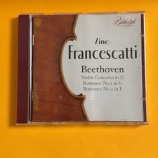 Zino Francescatti Beethoven Violin Concerto Romance CD 2003 Classical Disc M picture