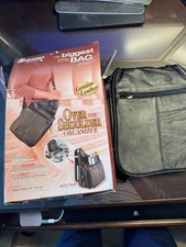 db design by BUXTON Over The Shoulder Organizer (AS SEEN ON TV) Genuine Leather picture