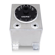 10L Aluminium Fuel Surge Cell Tank with Sensor Foam 2.5 Gallon ALY-195BK DSF33 picture