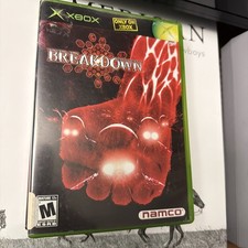 Breakdown (Microsoft Xbox, 2004) CIB COMPLETE picture