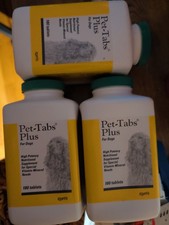 Pet-Tabs Plus for Dogs 540ct Chewable Tablets Vitamin Mineral Needs Exp 3/27 picture