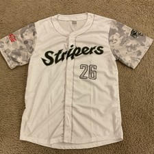 Gwinnett Stripers Baseball Team Military Veteran’s Jersey Men’s XL *NEW* 2026 picture