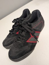 Macbeth Harbor Shoes HS6004 Men’s 10 Black Red Tom DeLonge Blink 182 Vintage picture