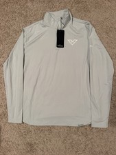 Primo LIV Golf HyFlyers GC 1/4 Zip Pullover Mens Green Jacket Phil Mickelson picture