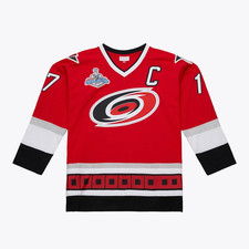 Sz S-6XL All Stitched Men's #17 Brind'Amour Red 2005-06 Power Play Player Jersey picture