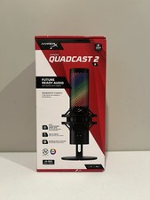 NEW HyperX QuadCast 2 S USB Microphone with RGB Lighting USB-C - Black (9A273A6) picture