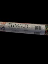 Vintage THIBAUT Wallpaper T-3925 Bermuda Double Roll Sealed Chinoiserie NEW picture