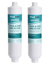 Poolzilla Prefilter 2-Pack Pools, Spas, & Hot Tubs, Attaches Standard Garden picture