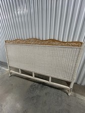VINTAGE Pier 1 Imports  Rattan Full Headboard Wicker Jamaica Collection picture