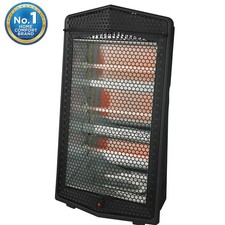 Midea 1500W Quartz Electric Space Heater, MSH20Q3ABBV, Black, Open Box picture
