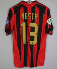 AC MILAN 2005 2006 HOME FOOTBALL SHIRT JERSEY ORIGINAL #13 NESTA ADIDAS MAGLIA picture