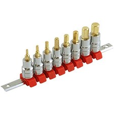 SK11 8-Piece 9.5mm Hex Bit Socket Set (SHS308BH) From Japan picture
