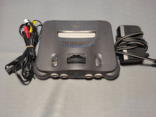 Retro Nintendo 64 Console Control Deck w/ Jumper Pack - Tested & Working picture