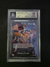 2023 ONE PIECE COLLECTORS CLUB EXCLUSIVE MONKEY D. LUFFY BGS 10 Prestine  picture