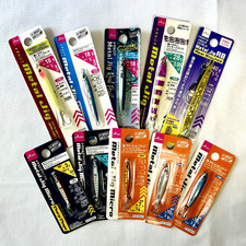 DAISO Metal Jig Lures 10-Piece Assorted Weight Set Saltwater JDM New picture