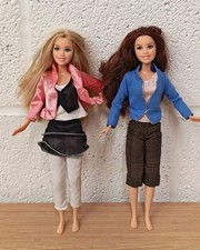 Vintage 2001 Mattel Hannah Montana And Miley Stewart Dolls Duo Bundle  picture