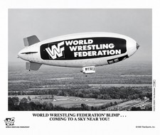 Original WWF BLIMP NEW GENERATION 1995 TitanSports P-280 Official Licensed Promo picture