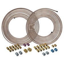 4LIFETIMELINES Copper-Nickel Brake Line 3/16 inch and 1/4 inch, Copper  picture
