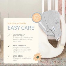 My Brest Friend Nursing Pillow Slipcover Gray picture