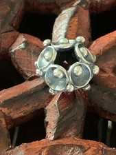 Authentic Trollbeads Museum Water Lily Family, Silver, HTF picture