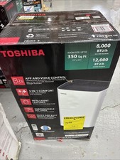 Toshiba PX0811CWRU Smart Portable Air Conditioner 8000/12000 BTU Wi-Fi picture