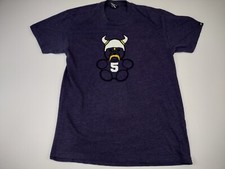 Strait Pinkie Viking Teddy Bear Medium Purple Tshirt Single Stitch.       .D5-8. picture