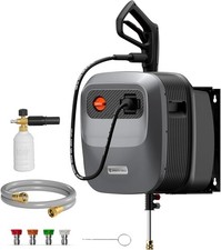 Giraffe Tools Max 2500 PSI Electric Pressure Power Washer 65FT Hose Retractable picture