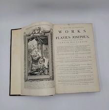 Antique 1780s Josephus Works Maynard Ed COMPLETE ALL 60 PLATES - 3 William Blake picture