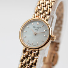 TISSOT Lovely 19.5MM Round Mother-of-Pearl Dial Lady's Watch T058.009.33.111.00 picture