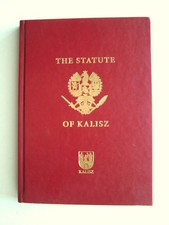 THE STATUTE OF KALISZ - art ARTHUR SZYK - hardcover leatherette picture