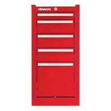 Kennedy 185Xr K1800 Series Side Cabinet, 5 Drawer, Red, Steel, 13-1/2 In W X 18 picture