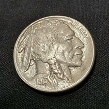 1913-S type 2 Buffalo Nickel 5C Business Strike Variety 2 Buffalo picture
