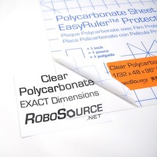 Polycarbonate Clear Plastic Sheet, Choose Thickness & Size (Lexan Replacement) picture