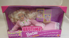 VINTAGE 1993 Bedtime Blonde Barbie First Soft Body Barbie Doll -  NRFB  picture