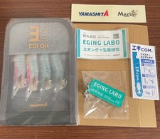Yamashita Egi Oh K 3.0 EGING LABO Poramaji Niji Mejina Set Egisto Stocker Lure picture