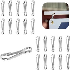 60 PCS Real Estate Sign Rider Clips 2 Inch Metal Hanging Real Estate Sign Clips picture