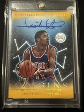 2024-25 Panini Origins Isiah Thomas Constellation Signatures on Card Gold 1/10 picture